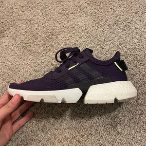 Purple Adidas Pods 7.5 men 8.5 women